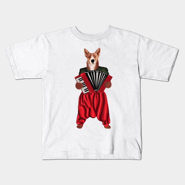 Funny Dog Kids T-Shirt by Merchweaver